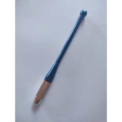 Manual Tattoo Pen with One Head - Blue